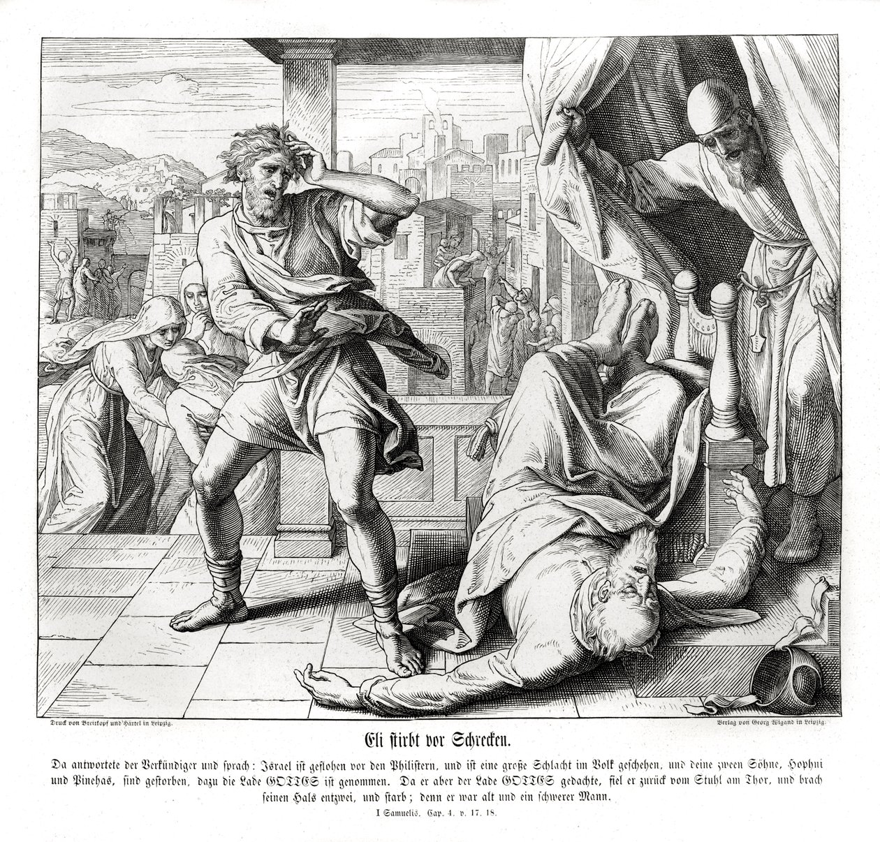 Tod von Eli von Julius Schnorr von Carolsfeld