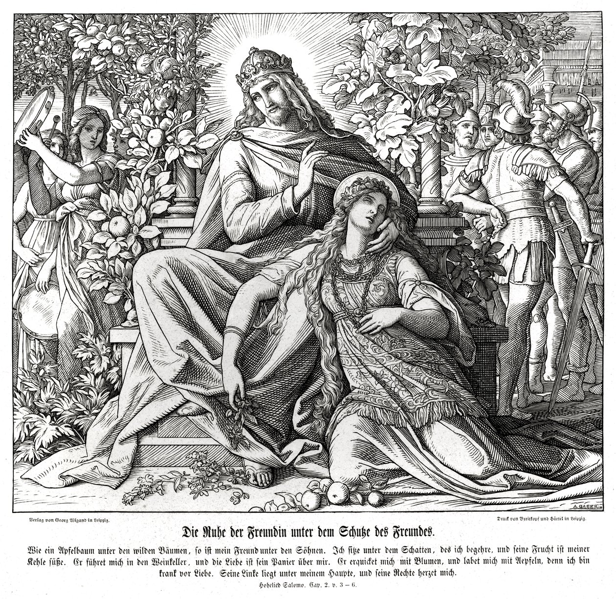 Das Hohelied von Julius Schnorr von Carolsfeld