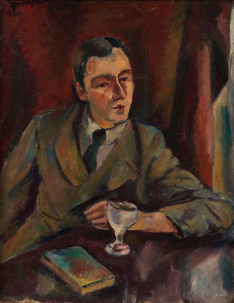 Porträt eines Mannes von Julius Zimpel jun.