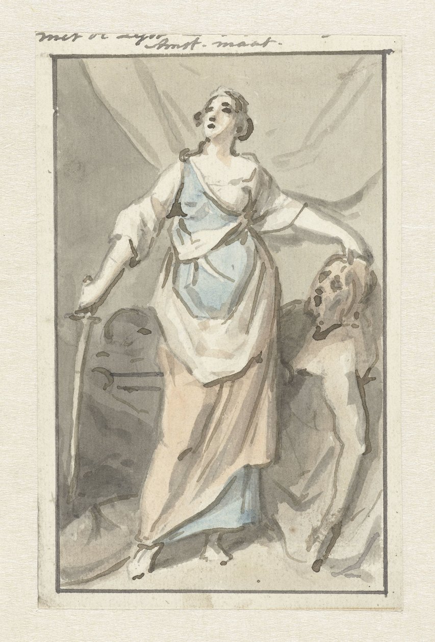 Judith mit dem Kopf des Holofernes von Jurriaan Andriessen