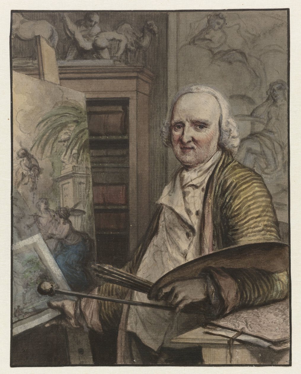 Selbstporträt von Jurriaan Andriessen von Jurriaan Andriessen