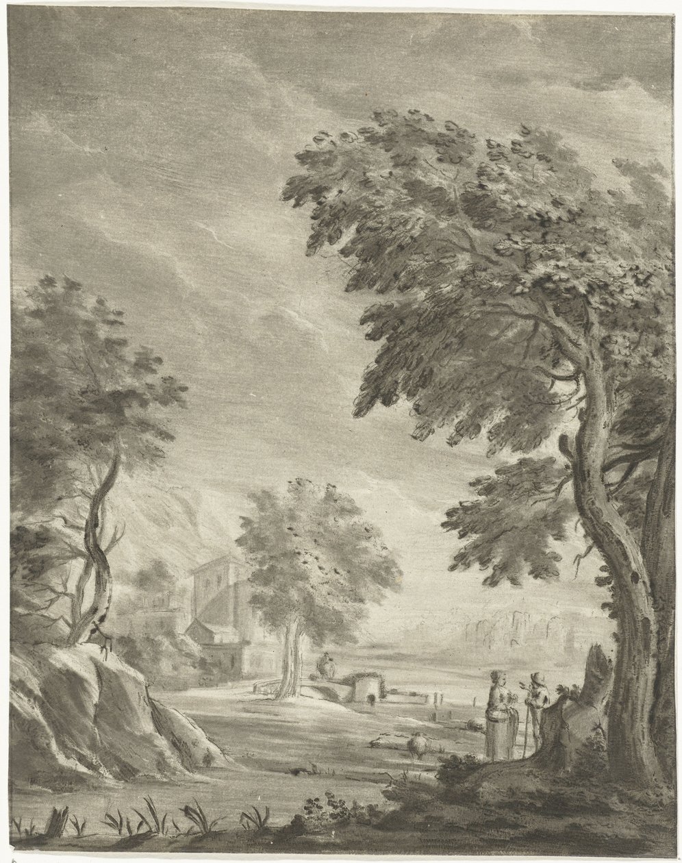 Landschaft mit Weg von Jurriaan Cootwijck