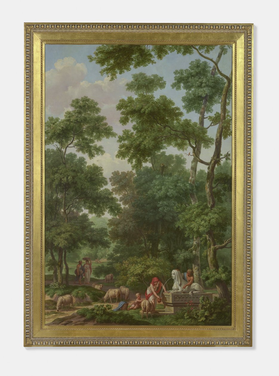 Arkadische Landschaft mit einer Sphinx von Jurriaan Andriessen