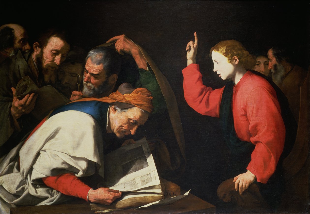 Christus unter den Doktoren, ca. 1630 von Jusepe de Ribera