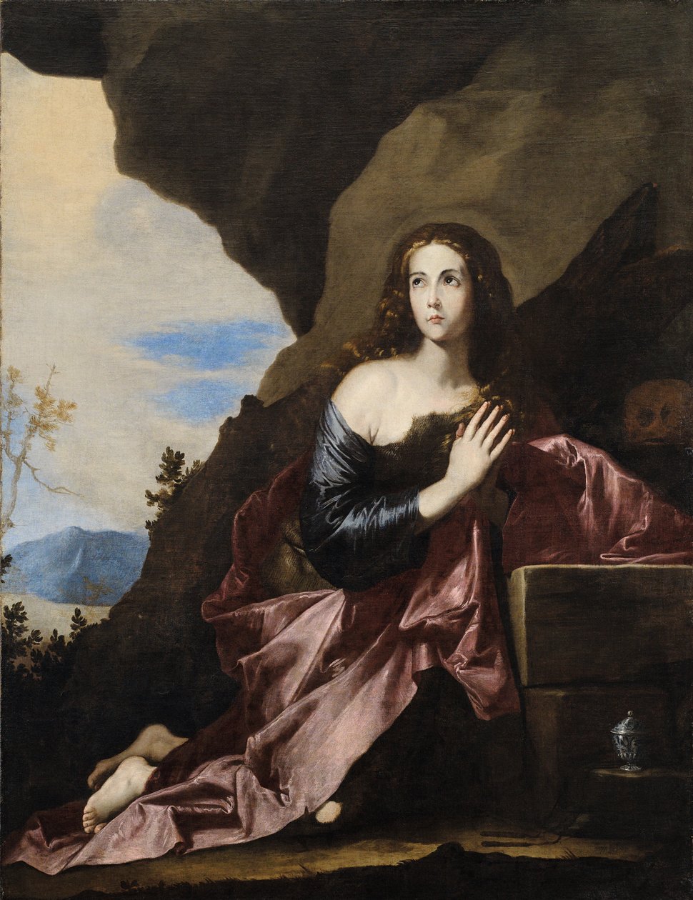 Die reuige Maria Magdalena von Jusepe de Ribera