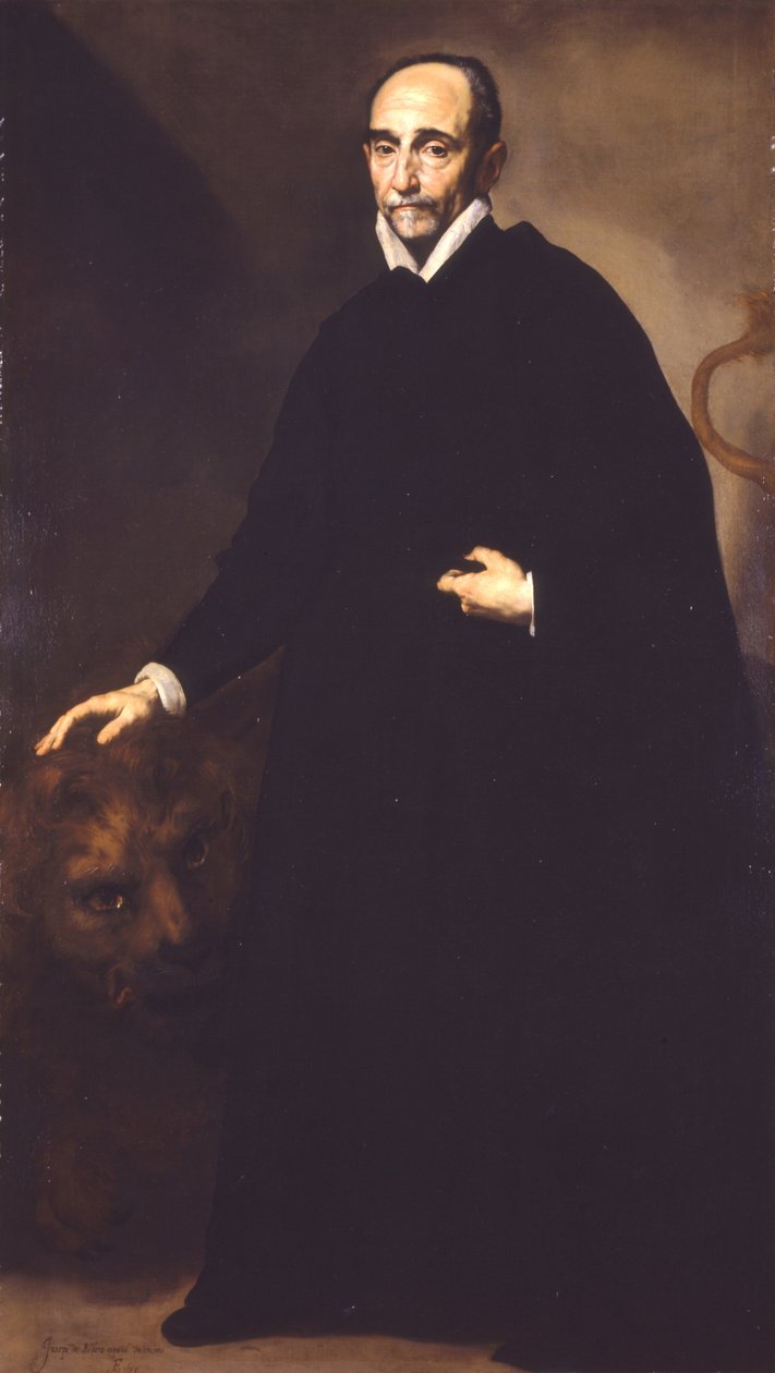 Porträt eines Jesuitenmissionars von Jusepe de Ribera