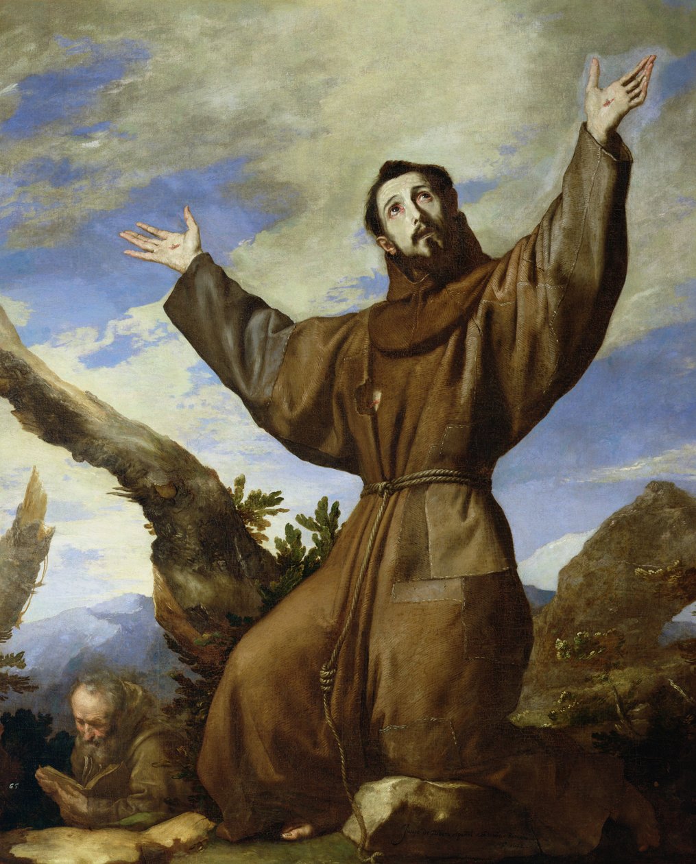 St. Franziskus von Assisi, 1642 von Jusepe de Ribera