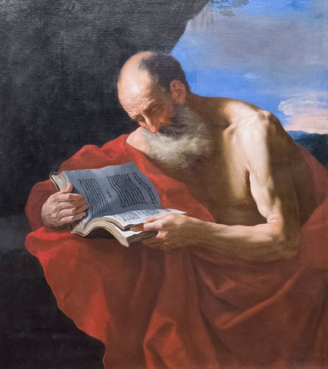 Heiliger Hieronymus von Jusepe de (follower of) Ribera