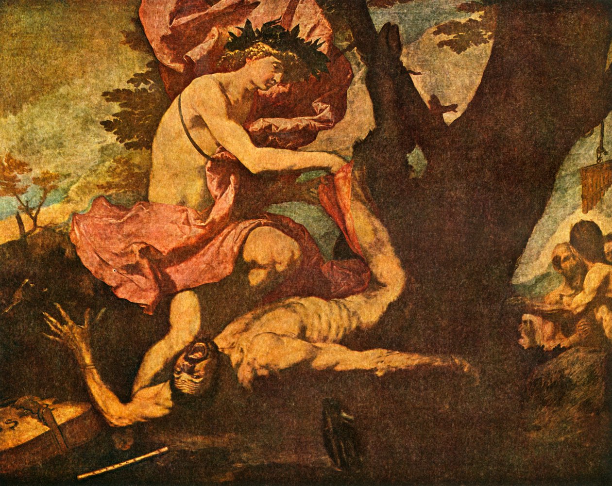 Apollo und Marsyas, 1637, 1938 von Jusepe de Ribera