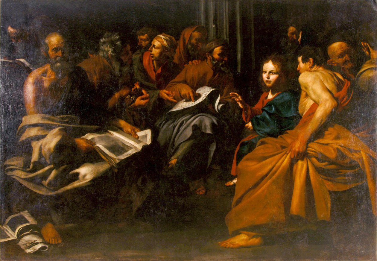 Jesus unter den Doktoren von Jusepe de Ribera