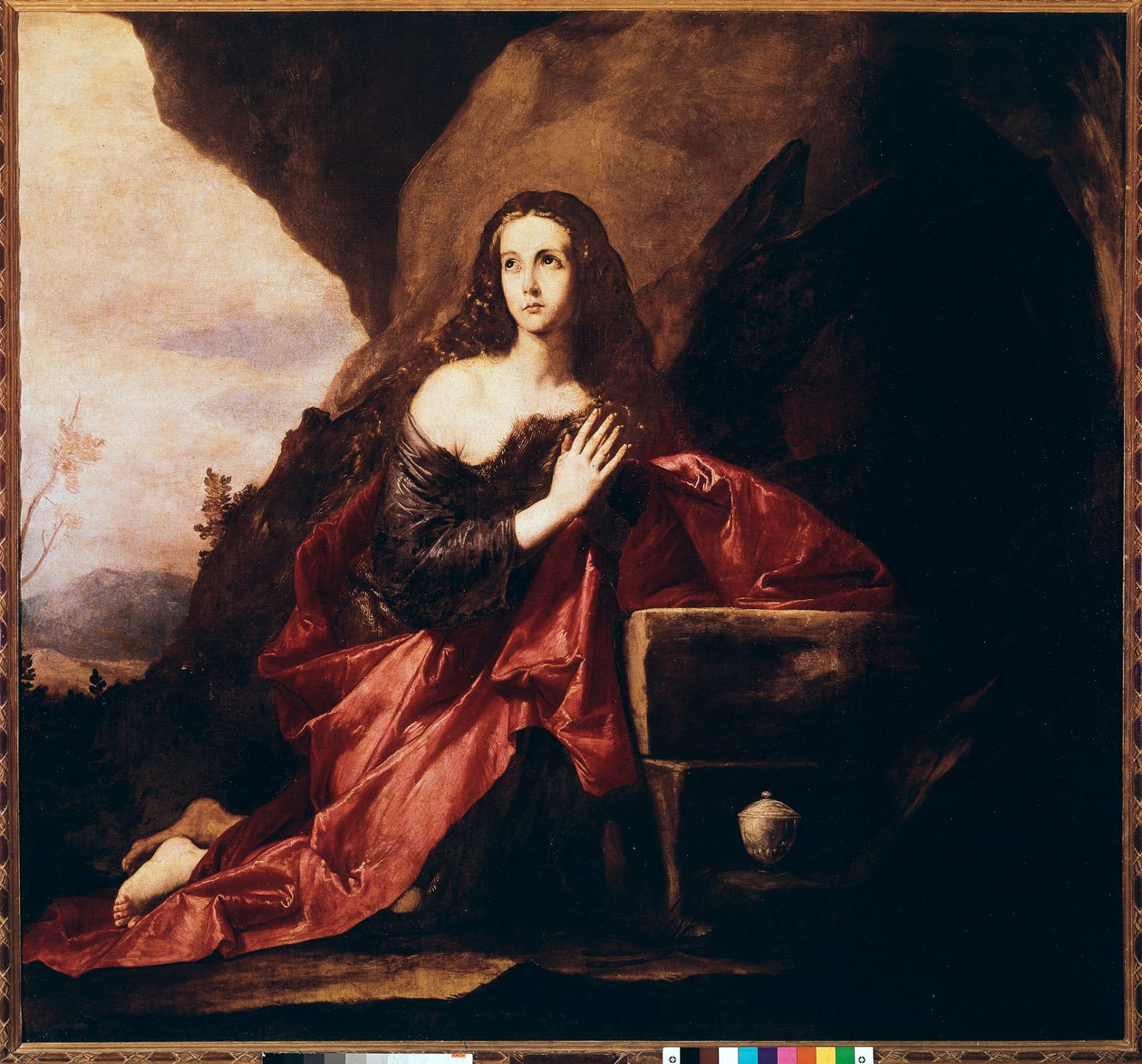 Maria Magdalena betend (Öl auf Leinwand) von Jusepe de Ribera