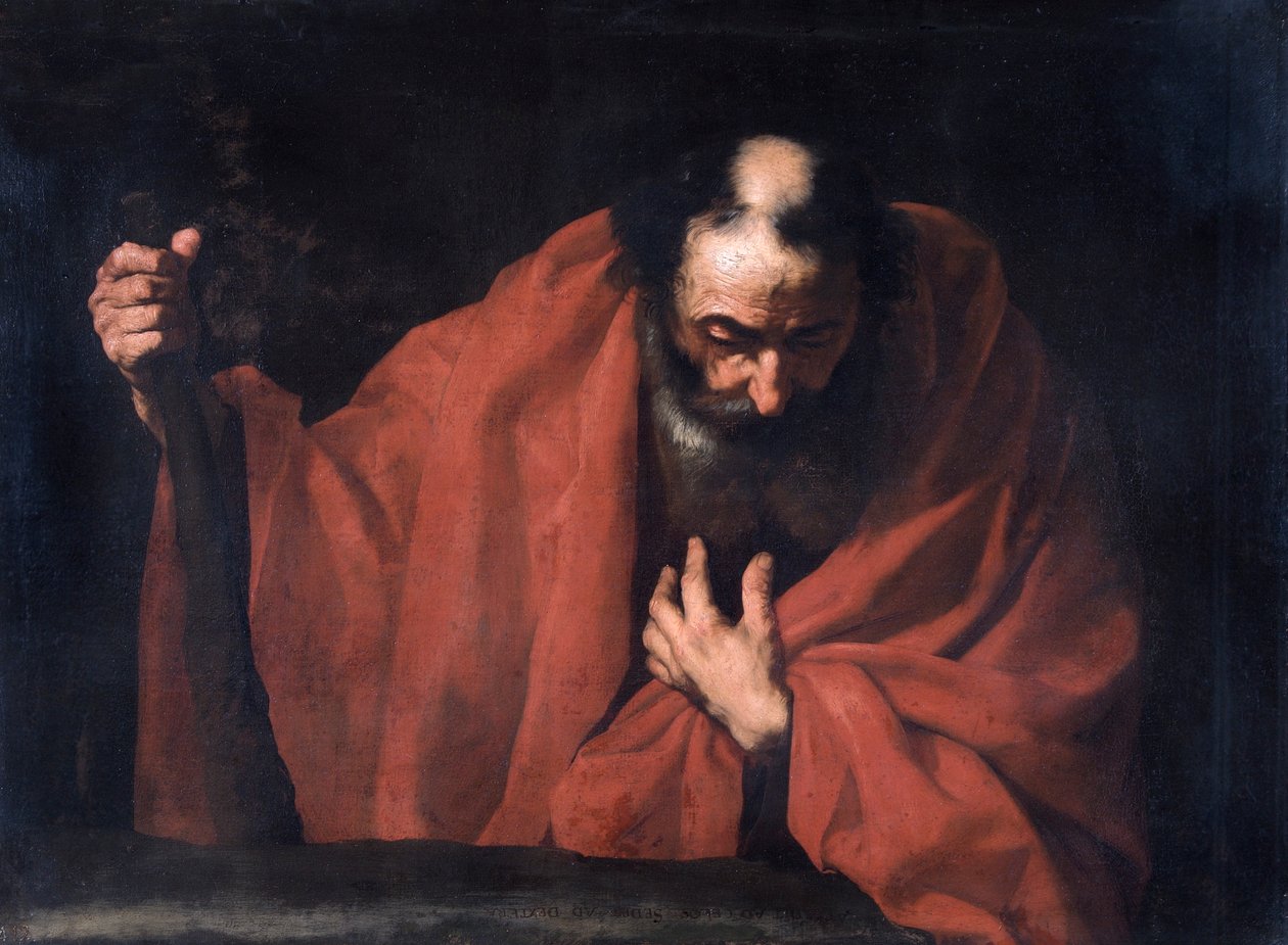 St. Jakobus der Ältere von Jusepe de Ribera