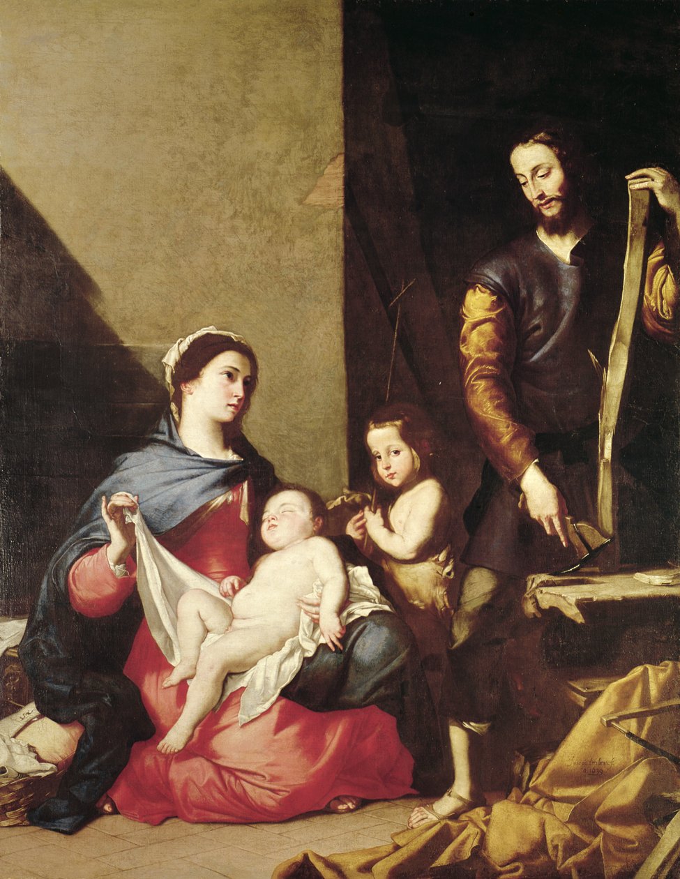 Die Heilige Familie, 1639 von Jusepe de Ribera
