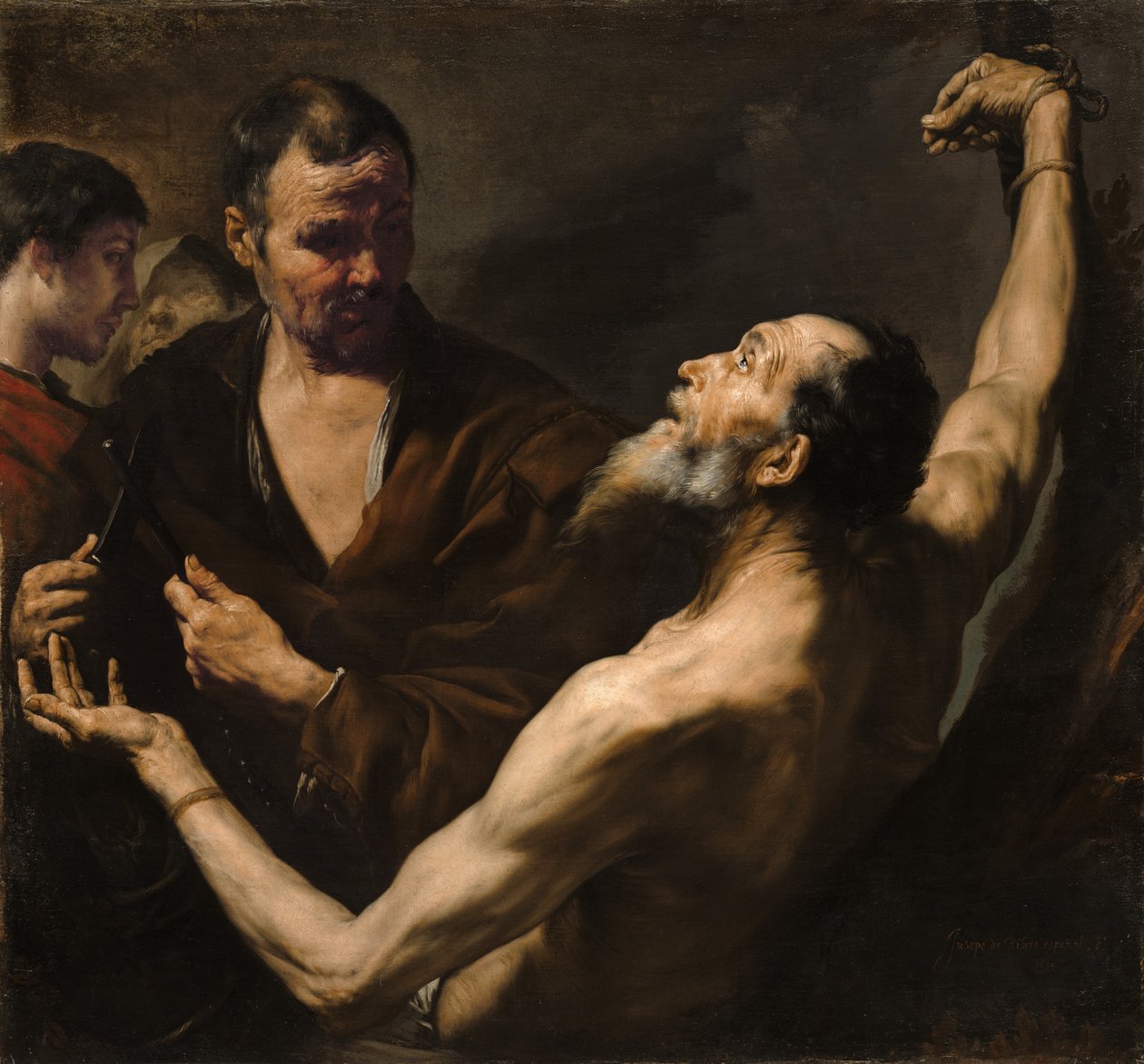 Das Martyrium des heiligen Bartholomäus von Jusepe de Ribera