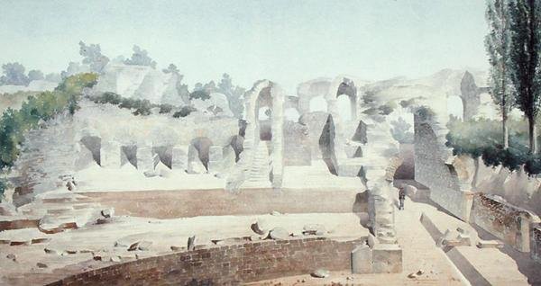 Das Amphitheater von Saintes (Charente-Maritime, Frankreich) von Juste Lisch
