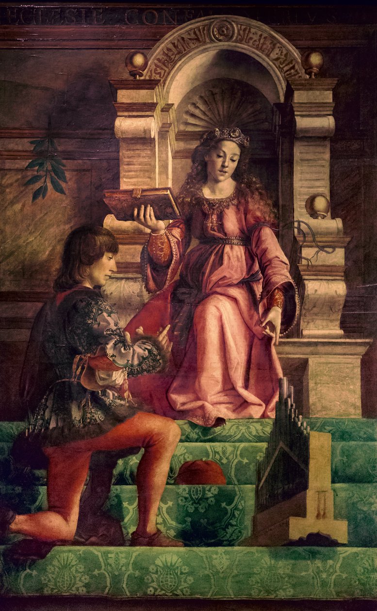 Musik, ca. 1470 von Justus of Ghent