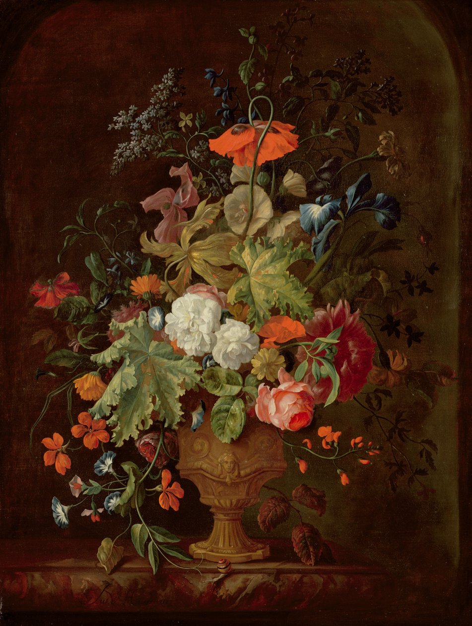 Blumenvase von Justus van Huysum