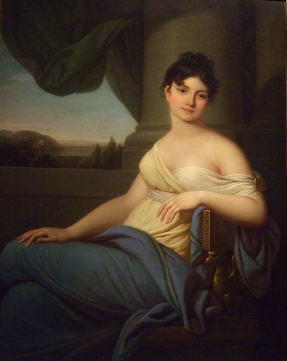 Porträt von Maria Antonovna Naryshkina, 1807 von Józef Grassi