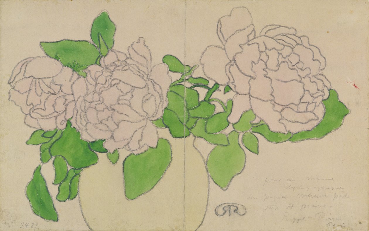 Chrysanthemen, ca. 1900 von József Rippl Rónai