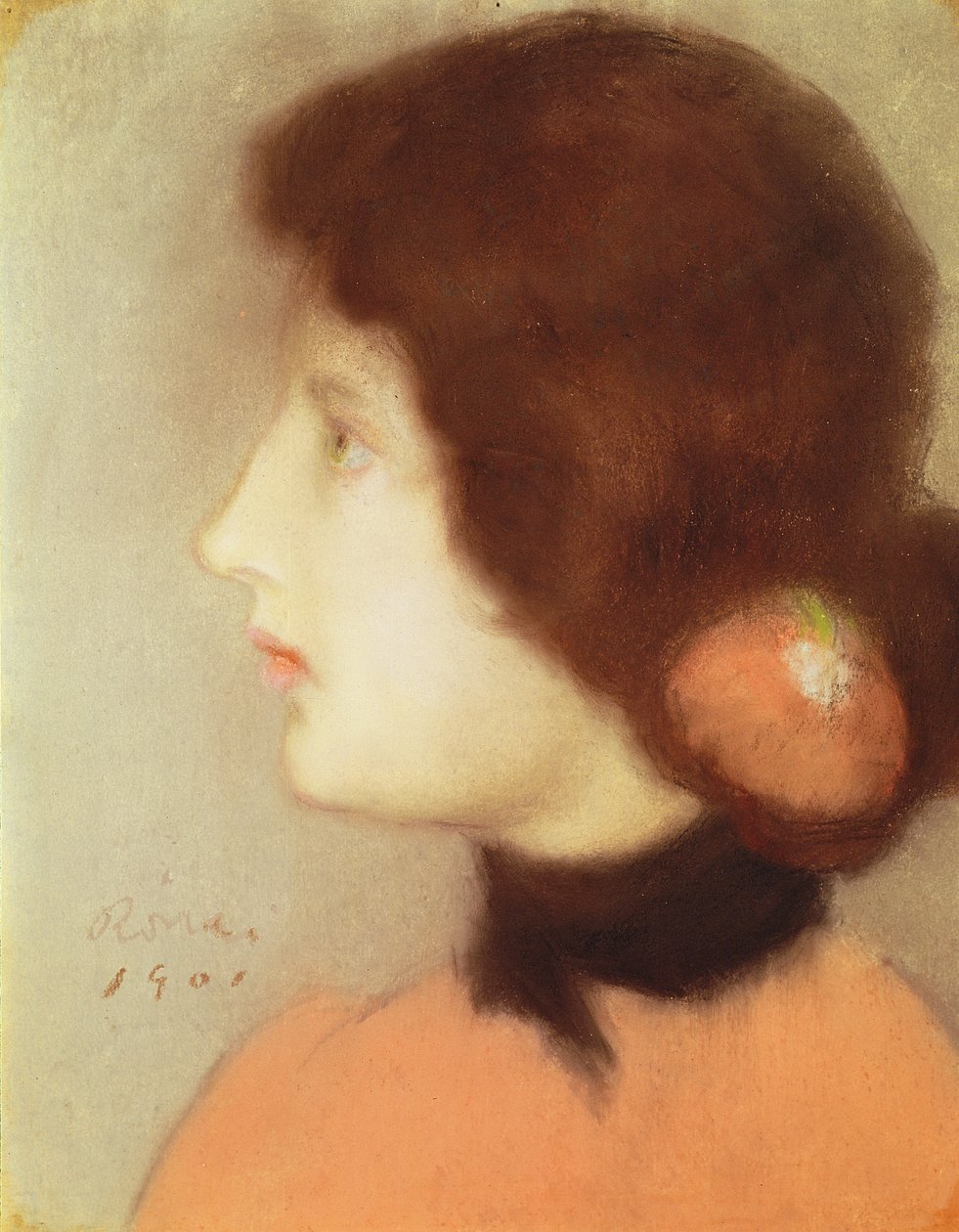 Cleo de Merode, 1901 von József Rippl Rónai