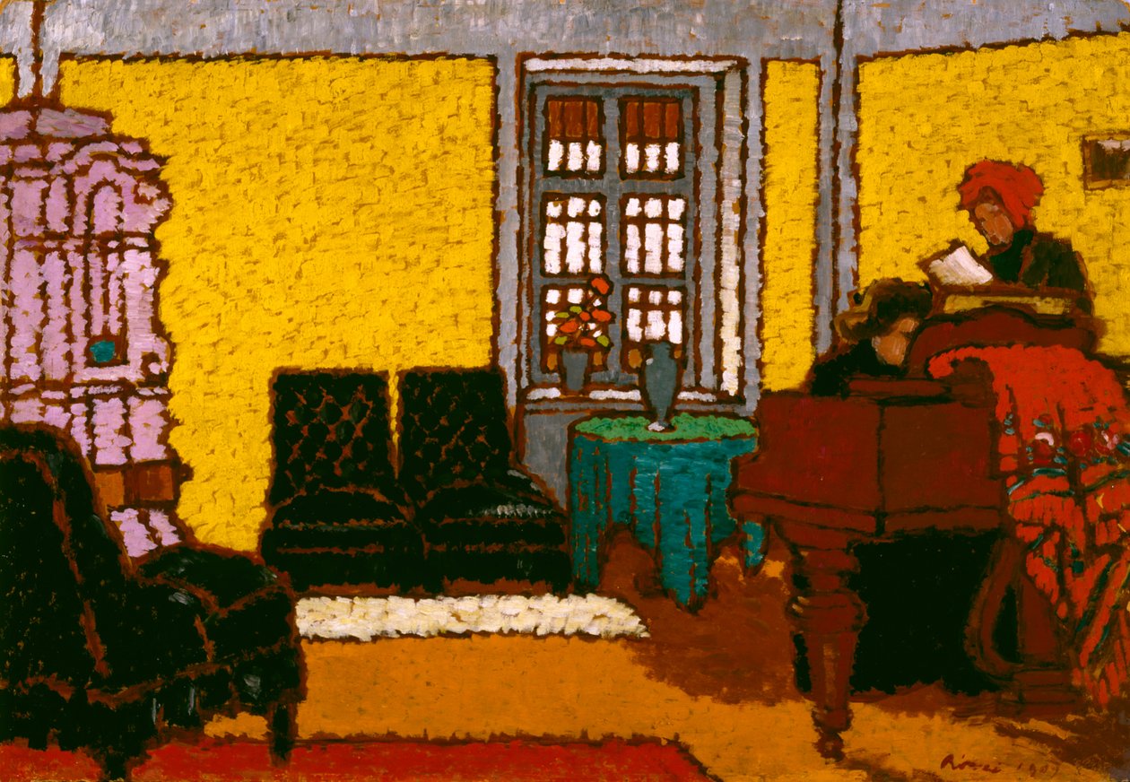 Innenraum von József Rippl Rónai