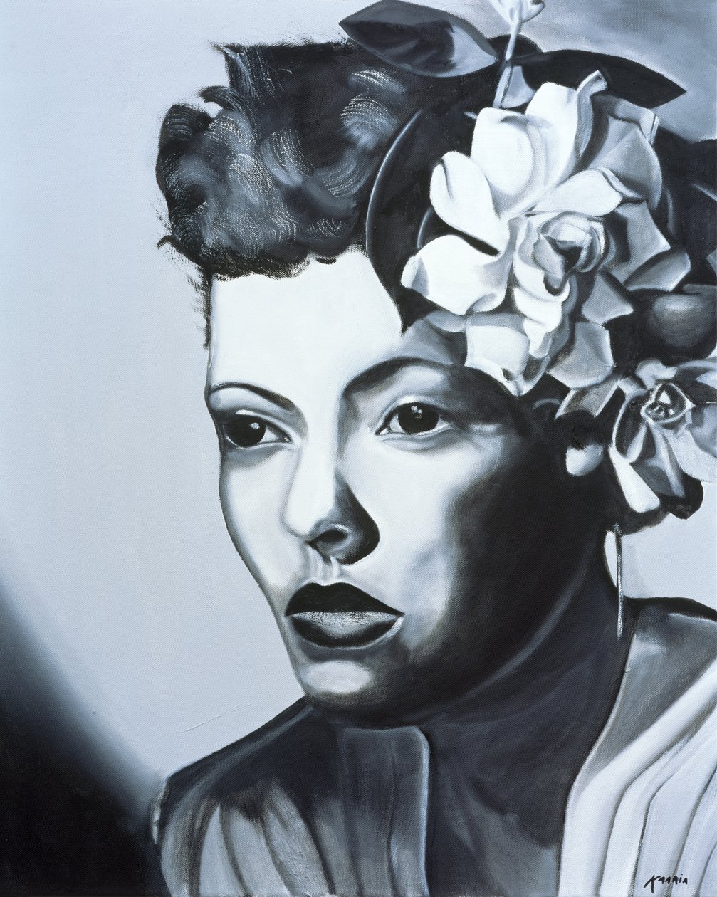 Billie Holiday (1915-59) von Kaaria Mucherera