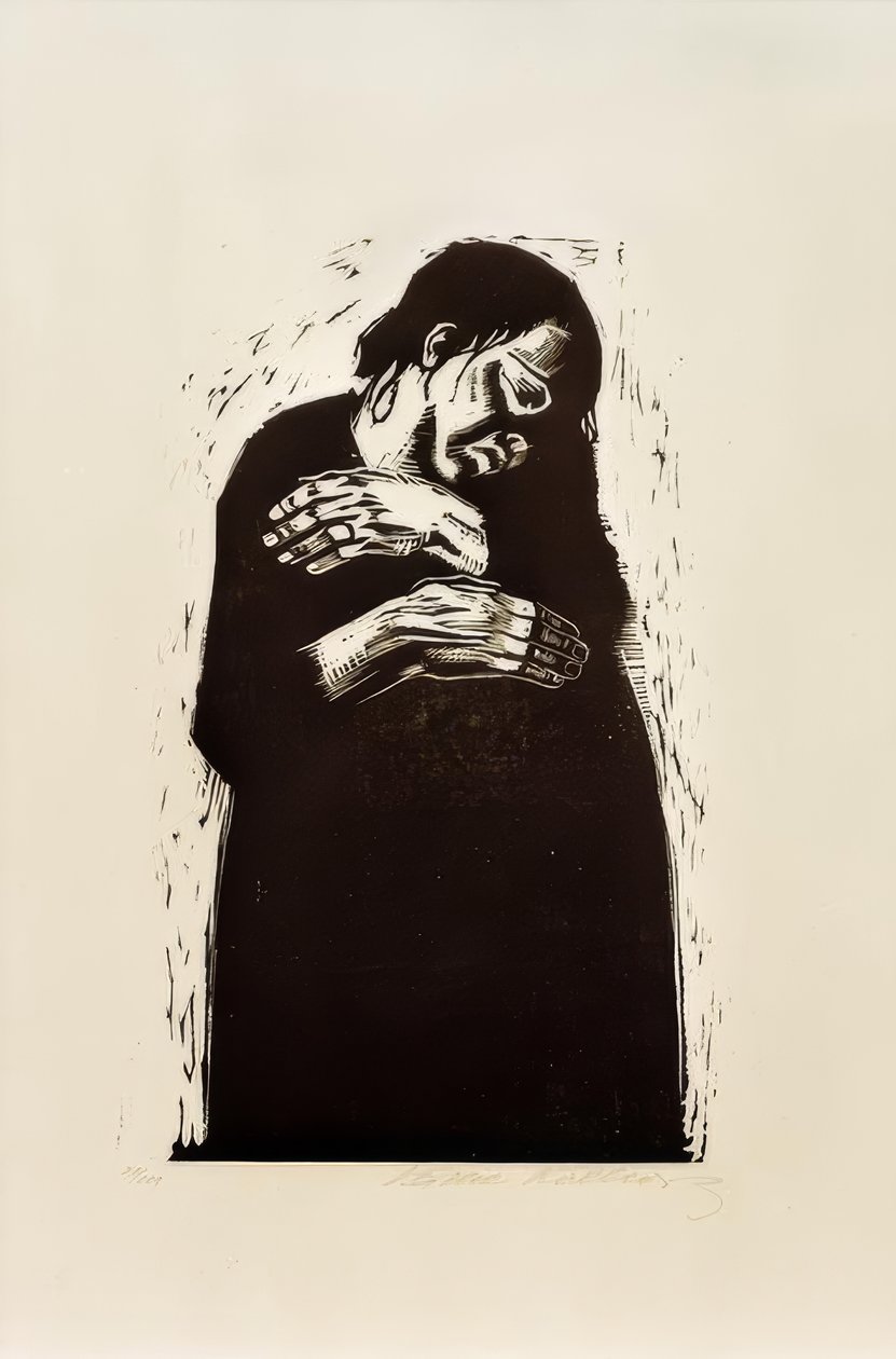 Die Witwe von Käthe Kollwitz