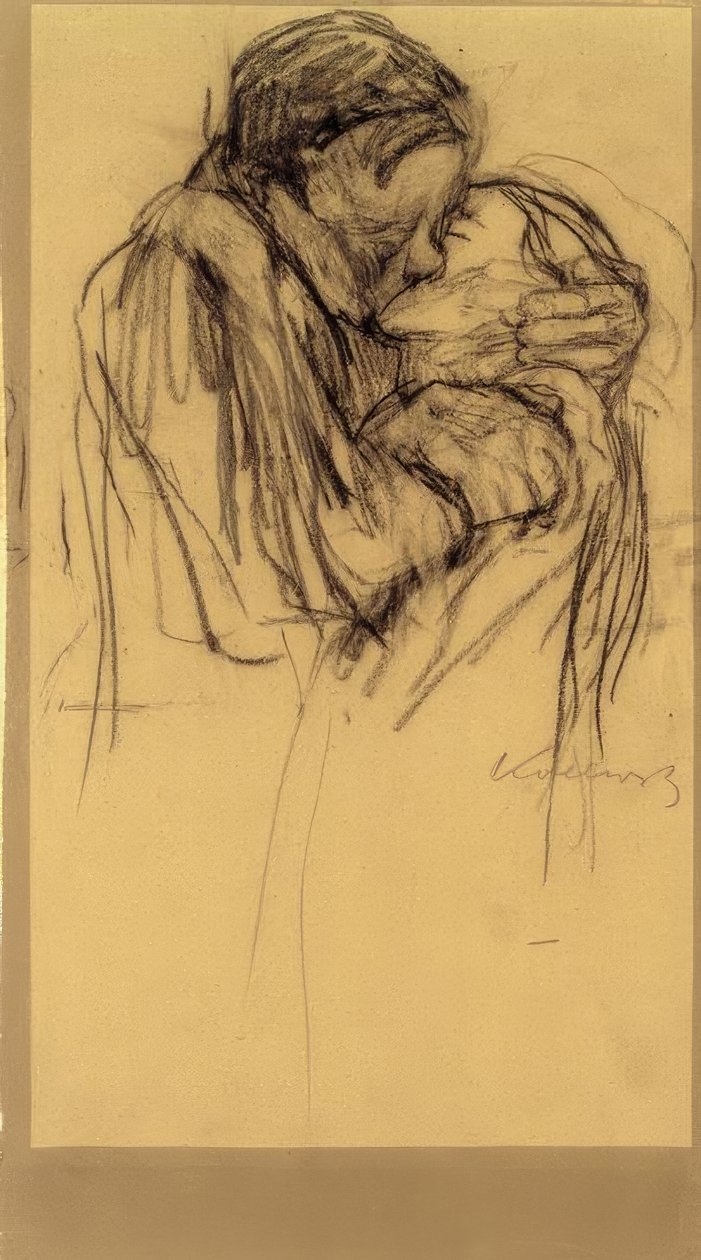 Der Kuss von Käthe Kollwitz