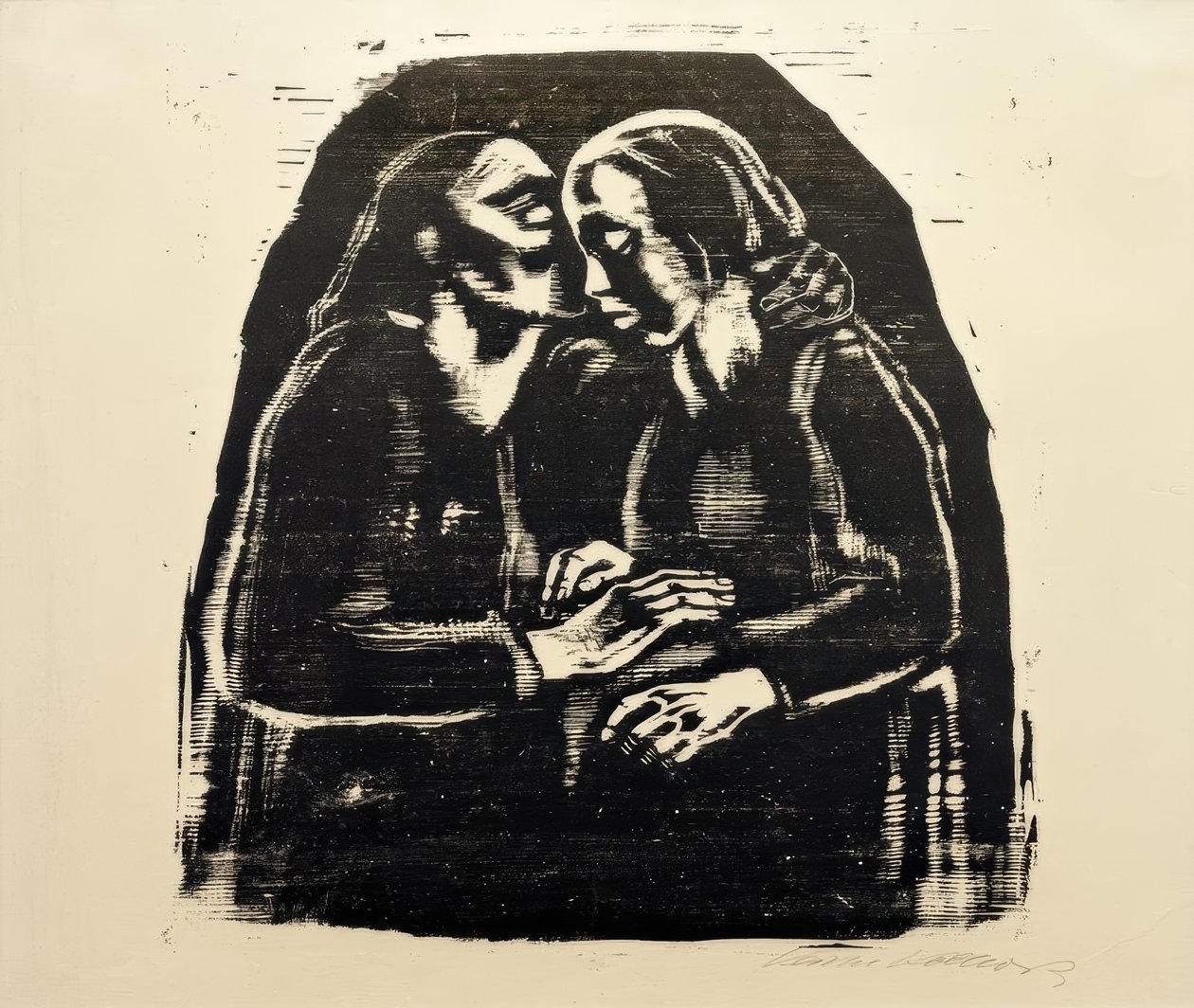 Maria und Elisabeth III von Käthe Kollwitz