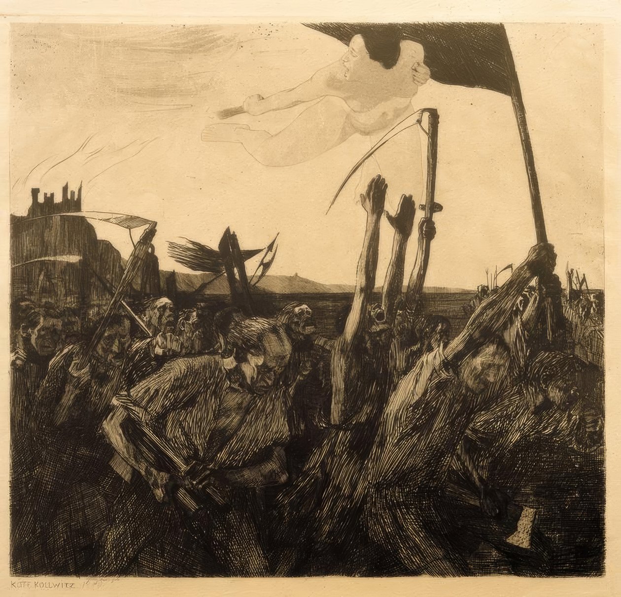 Aufruhr von Käthe Kollwitz
