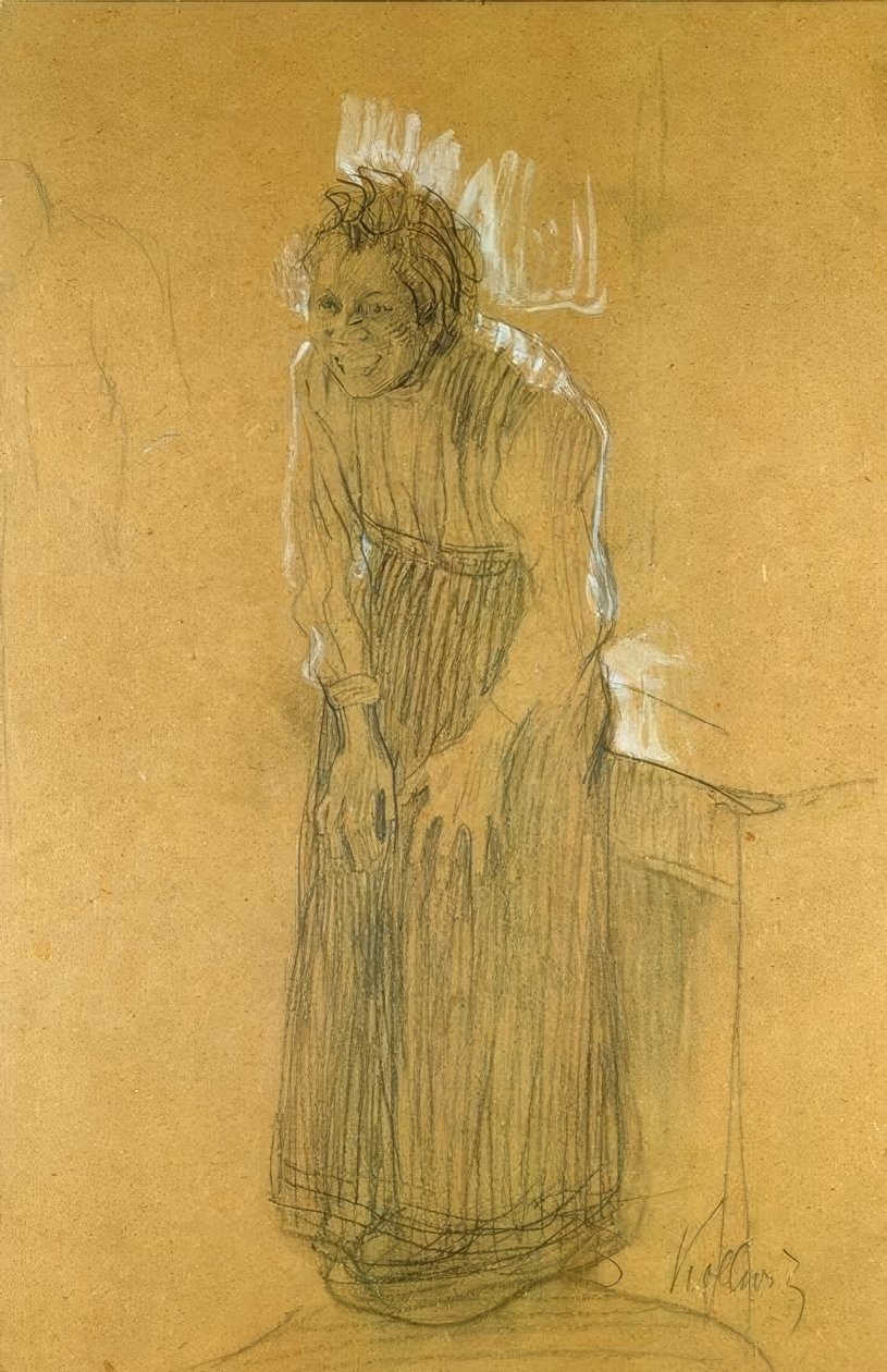 Lachende Frau von Käthe Kollwitz