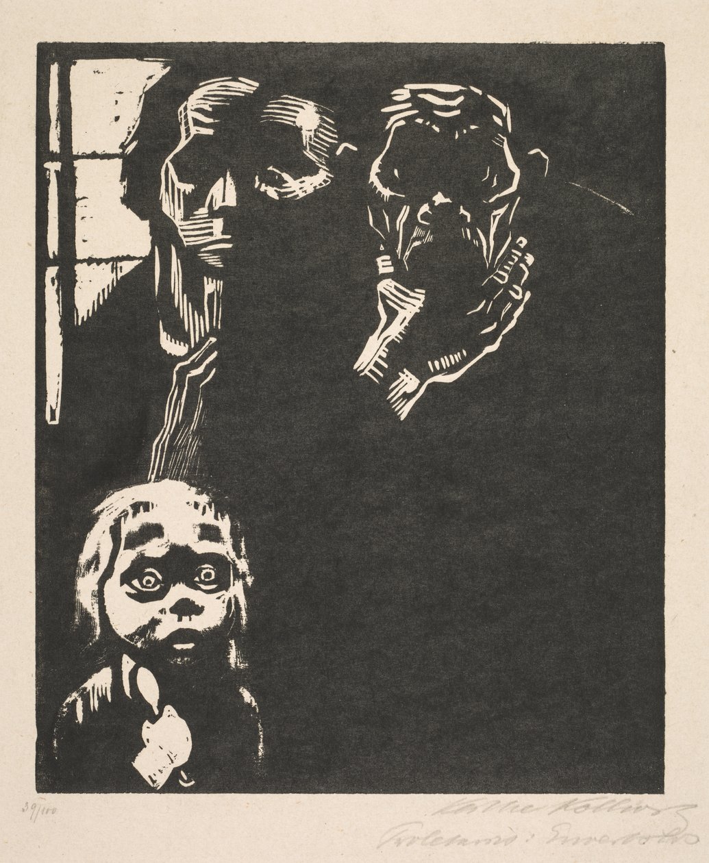 Proletariat: Nr. 1 Arbeitslos von Käthe Kollwitz