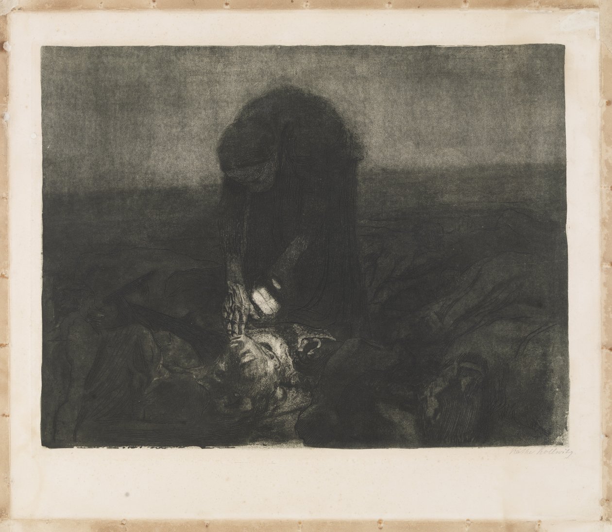 Schlachtfeld von Käthe Kollwitz