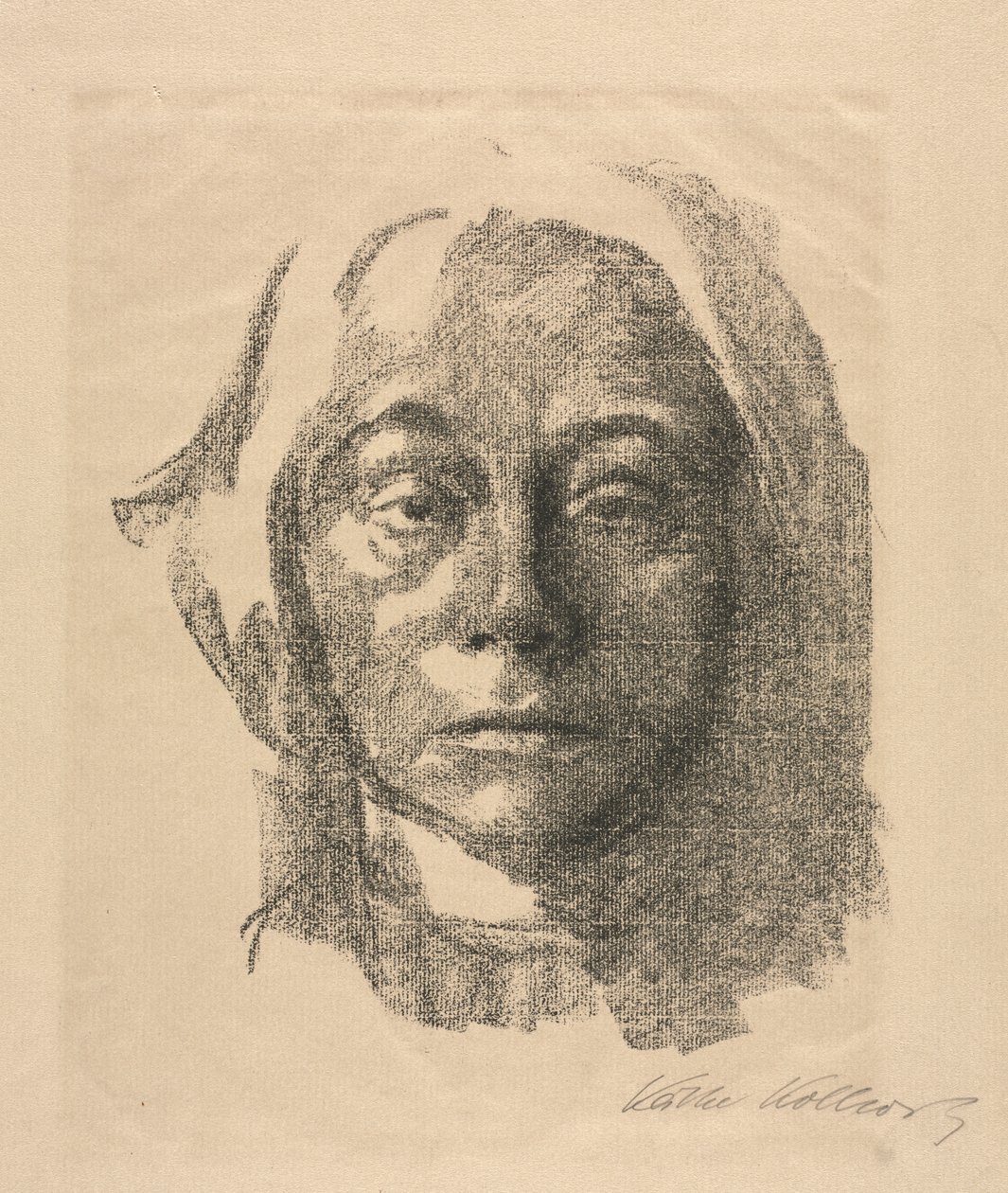 Selbstporträt von Käthe Kollwitz