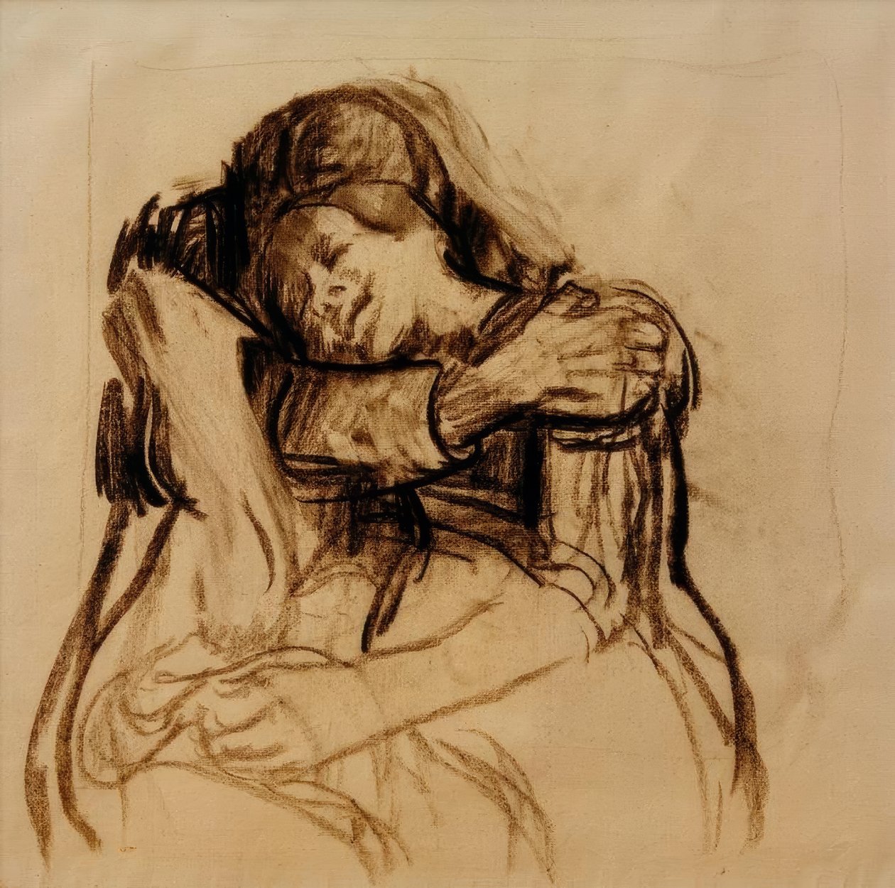 Umschlungene von Käthe Kollwitz