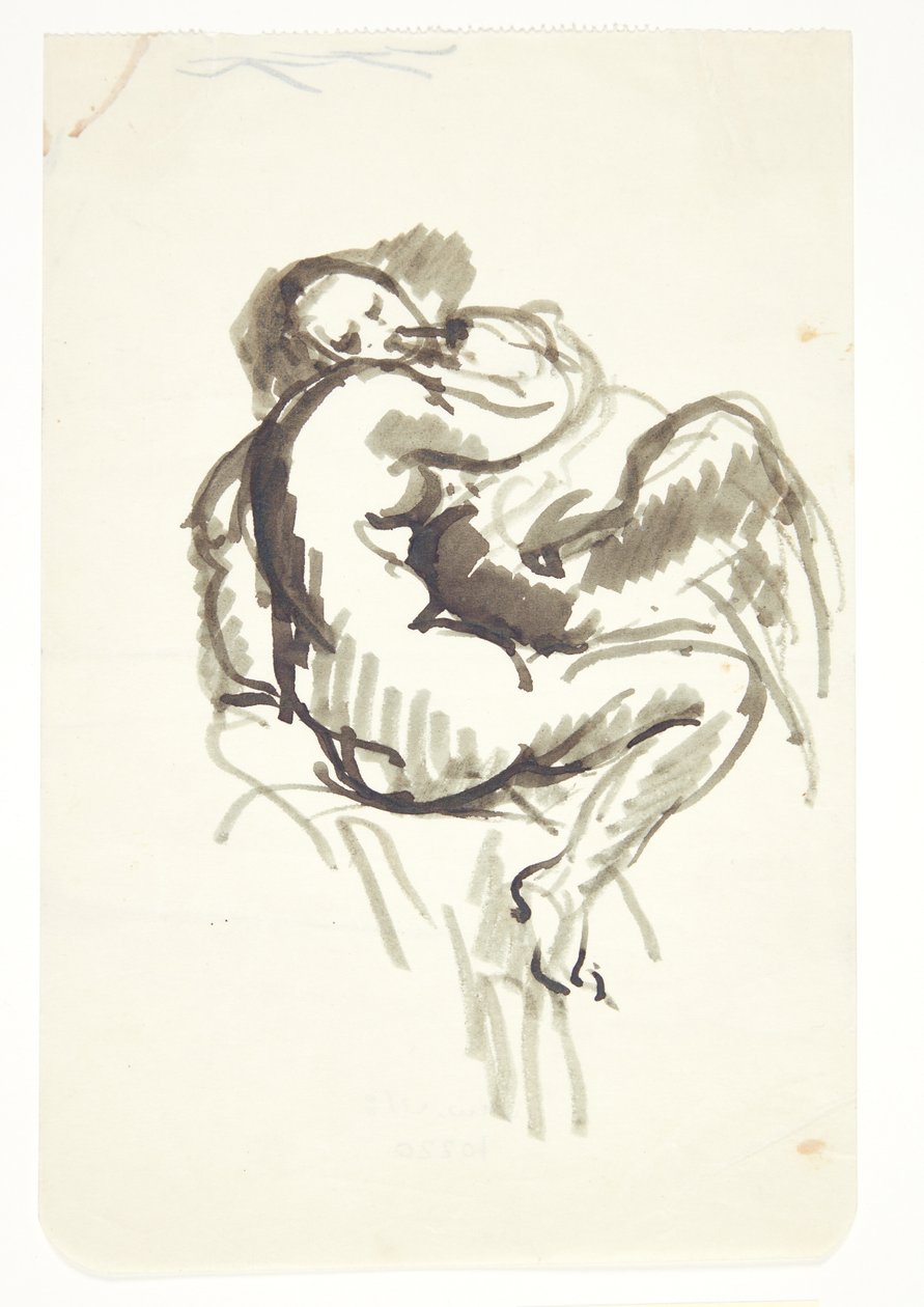 Studie zu "Leda mit dem Schwan" von Kai Nielsen