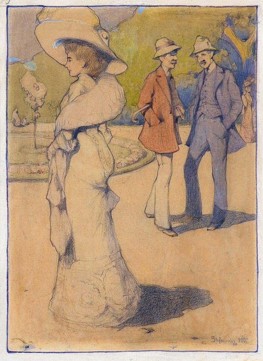 Im Park von Kajetan Stefanowicz