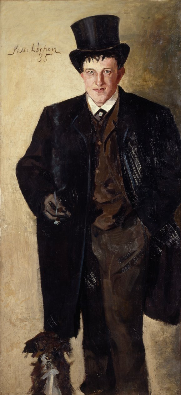 Selbstporträt von Kalle (1865 93) Lochen
