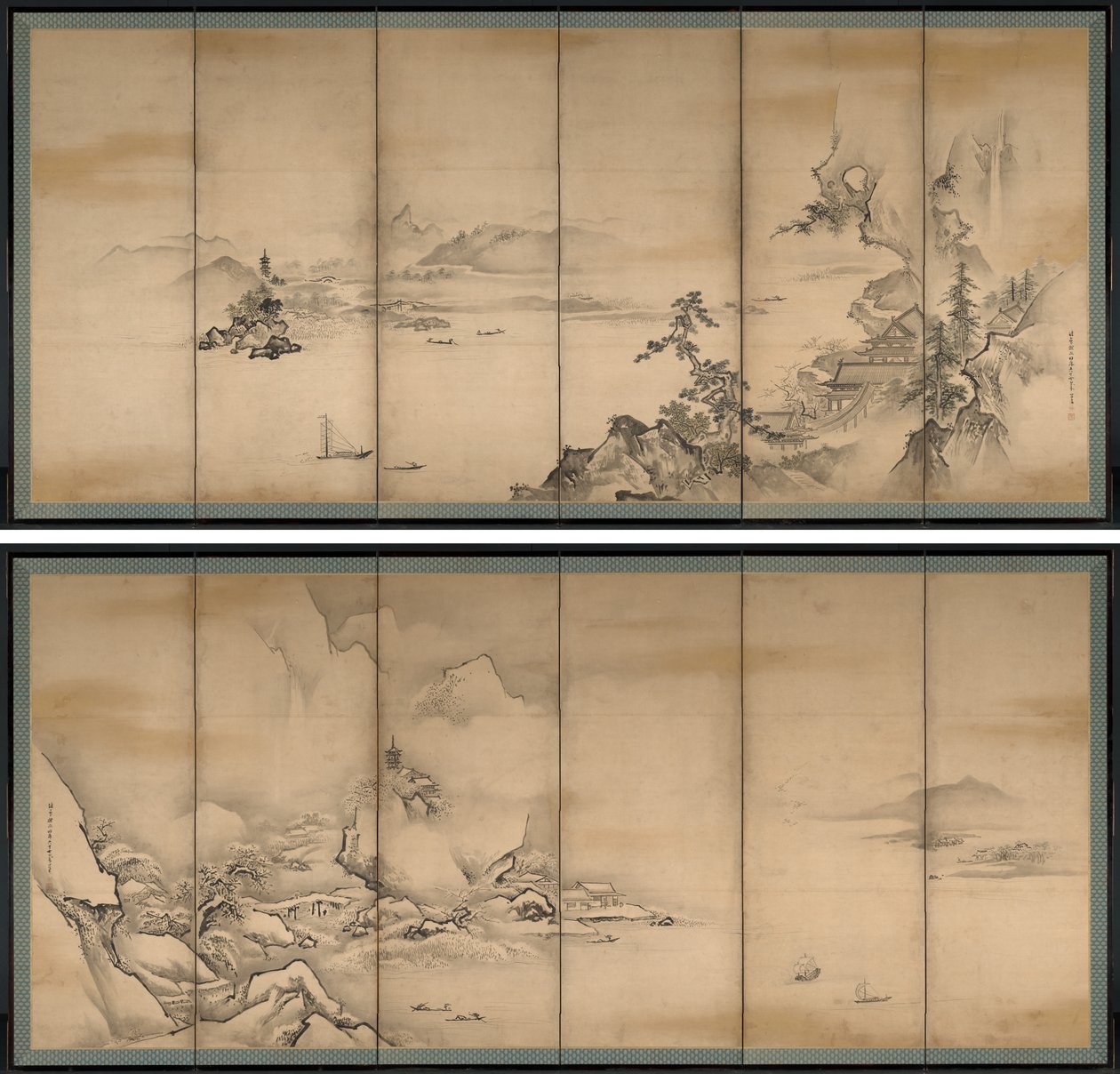 Die vier Jahreszeiten von Kanō Tan’yū