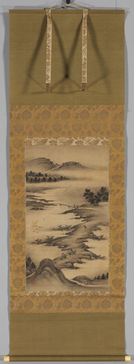 Jahreszeitliche Landschaften: Herbst von Kano Hideyori