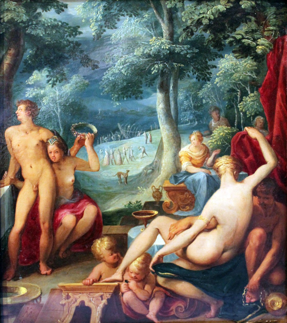 Vor der Sintflut von Karel van Mander I