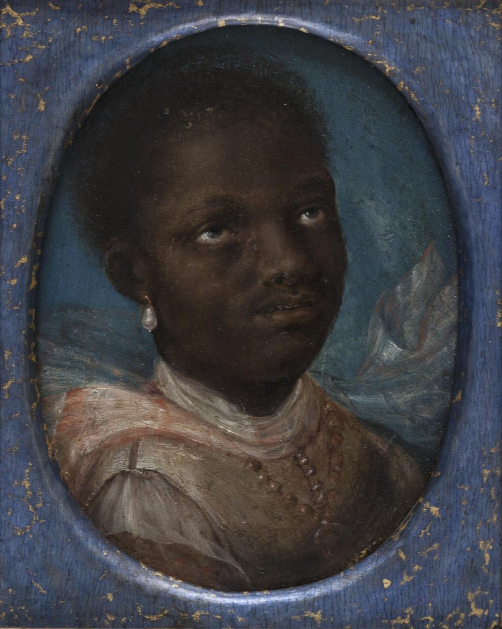 Kopf eines Afrikaners von Karel van III Mander
