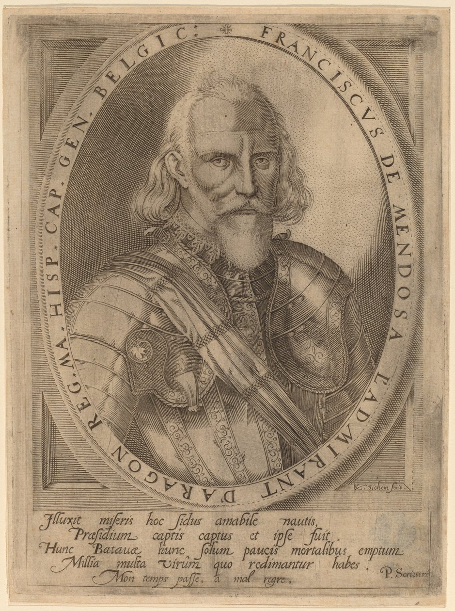 Franciscus de Mendoza von Karel van Sichem