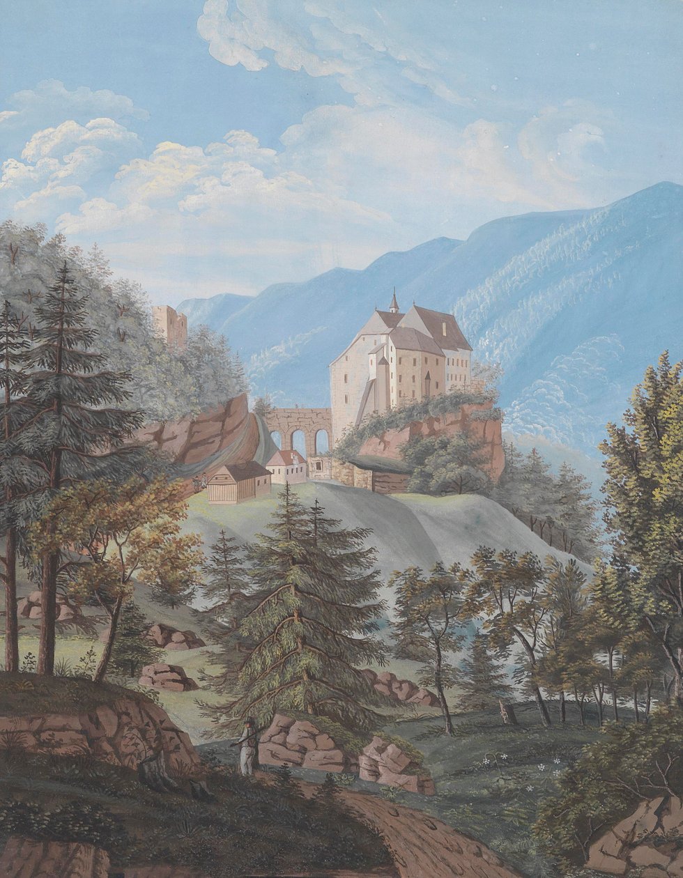 Das Schloss Altperstein in Oberösterreich von Karl Benedict