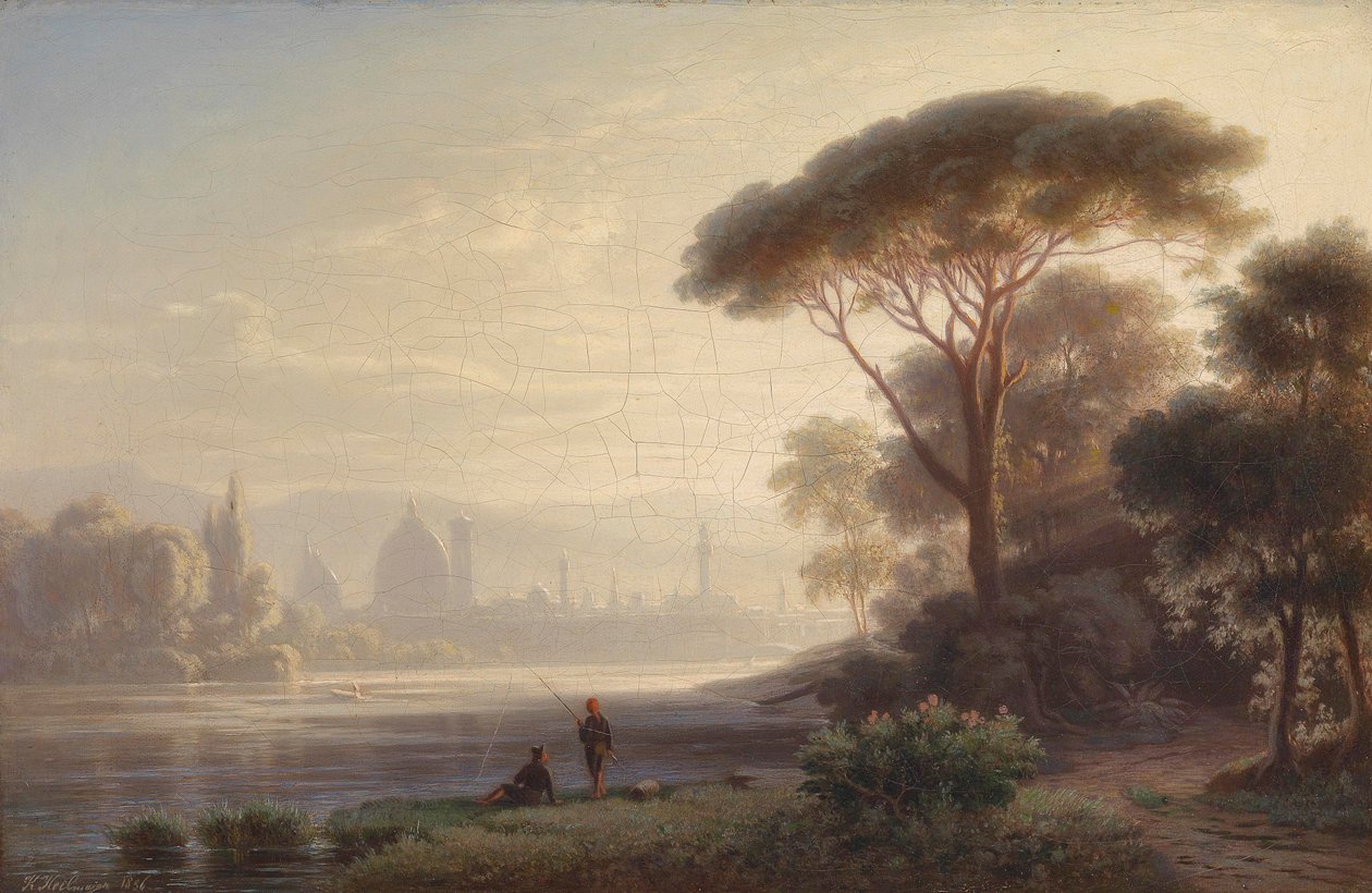 Ein Morgen in Florenz von Karl Heilmayer