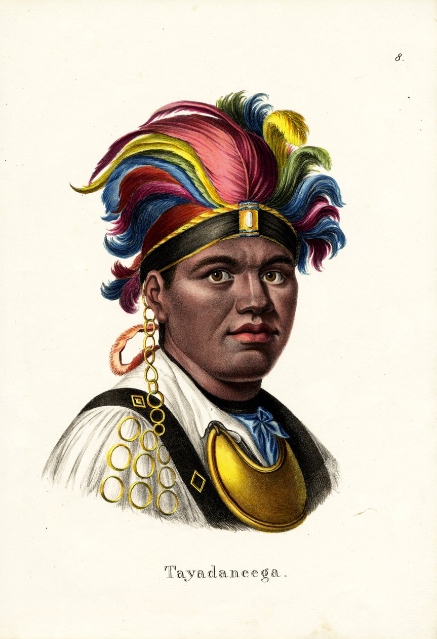 Thayendanegea, 1824 von Karl Joseph Brodtmann