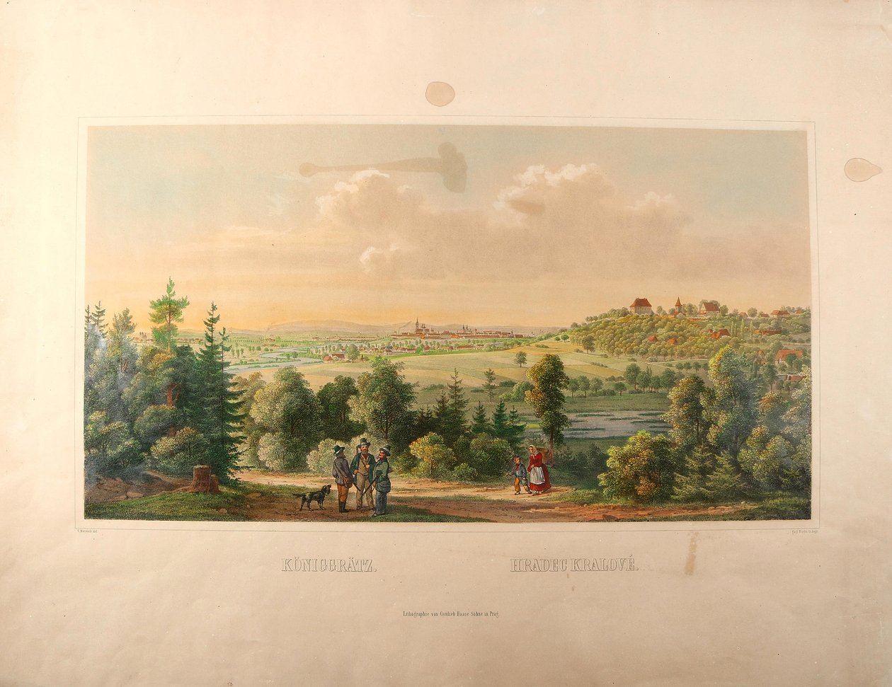 Königgrätz. Hradec Králové von Karl Wurbs