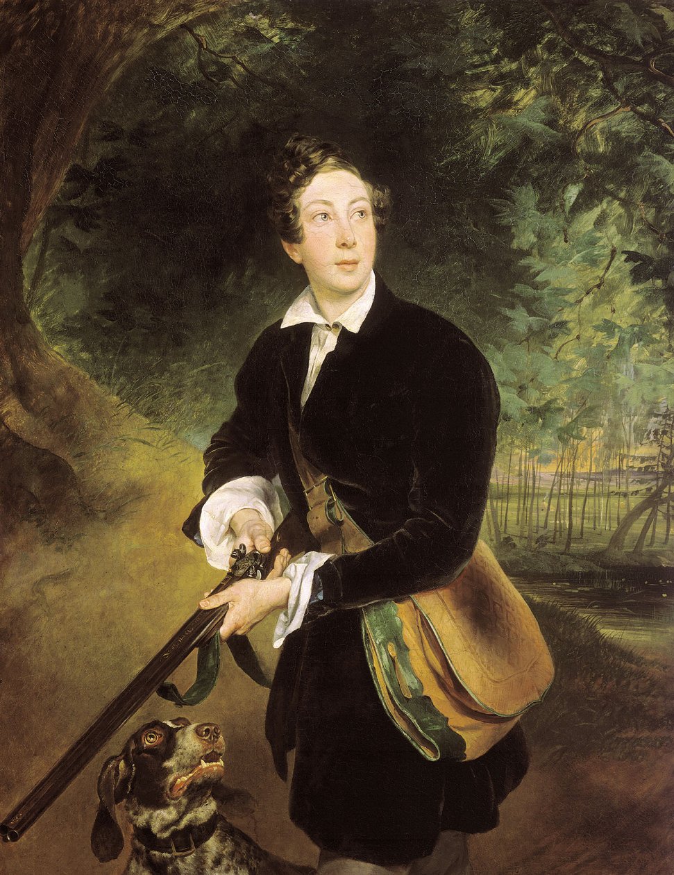Porträt von Aleksey Konstantinovich Tolstoy von Karl Bryullov