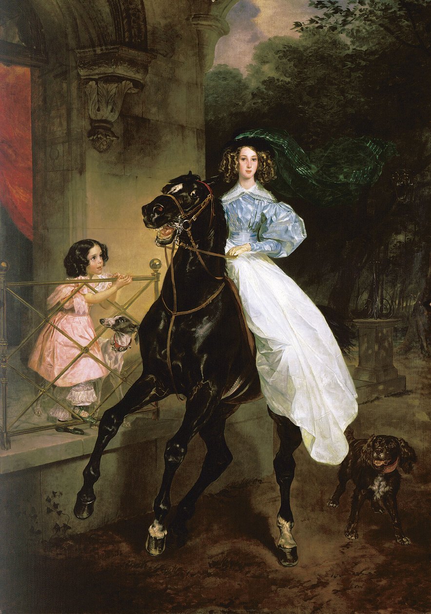 Reiterin von Karl Bryullov