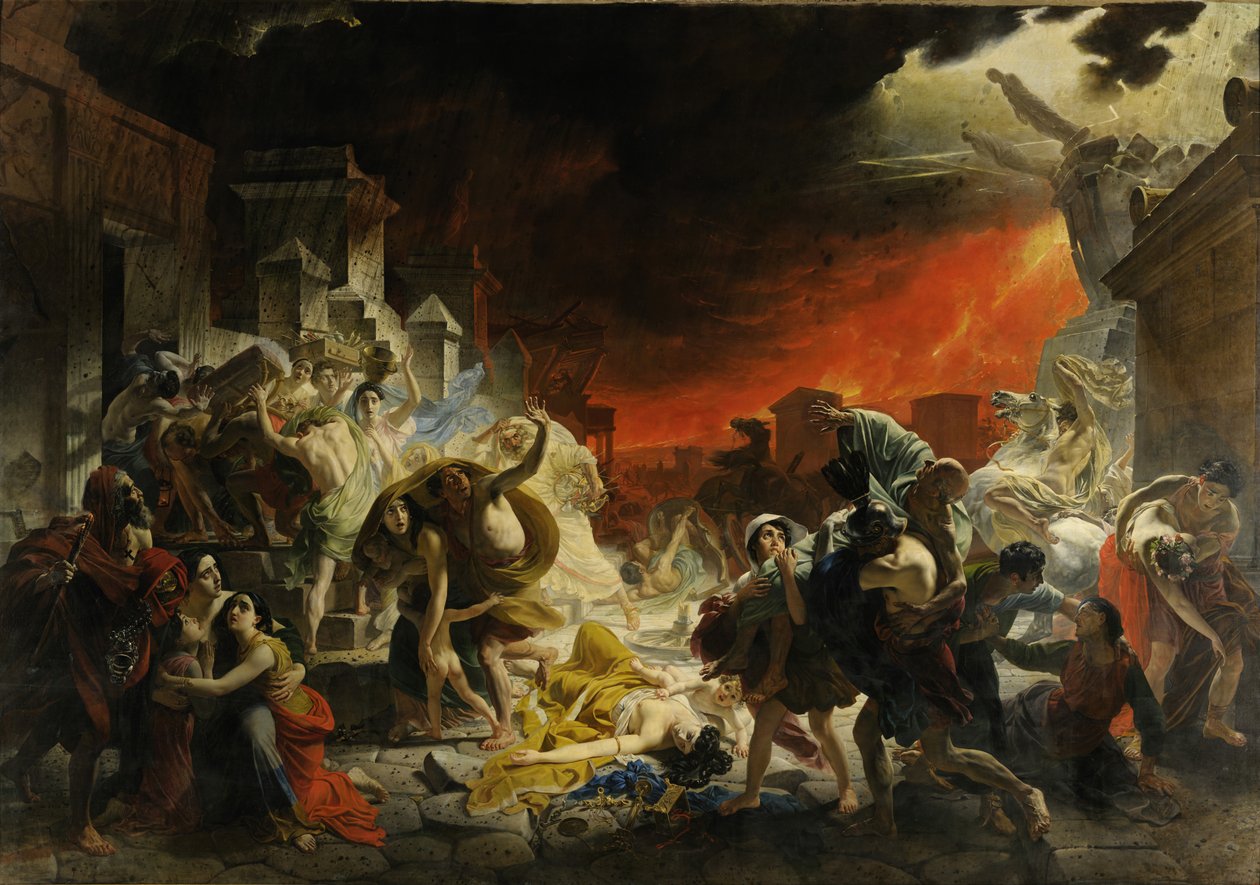 Der letzte Tag von Pompeji von Karl Bryullov